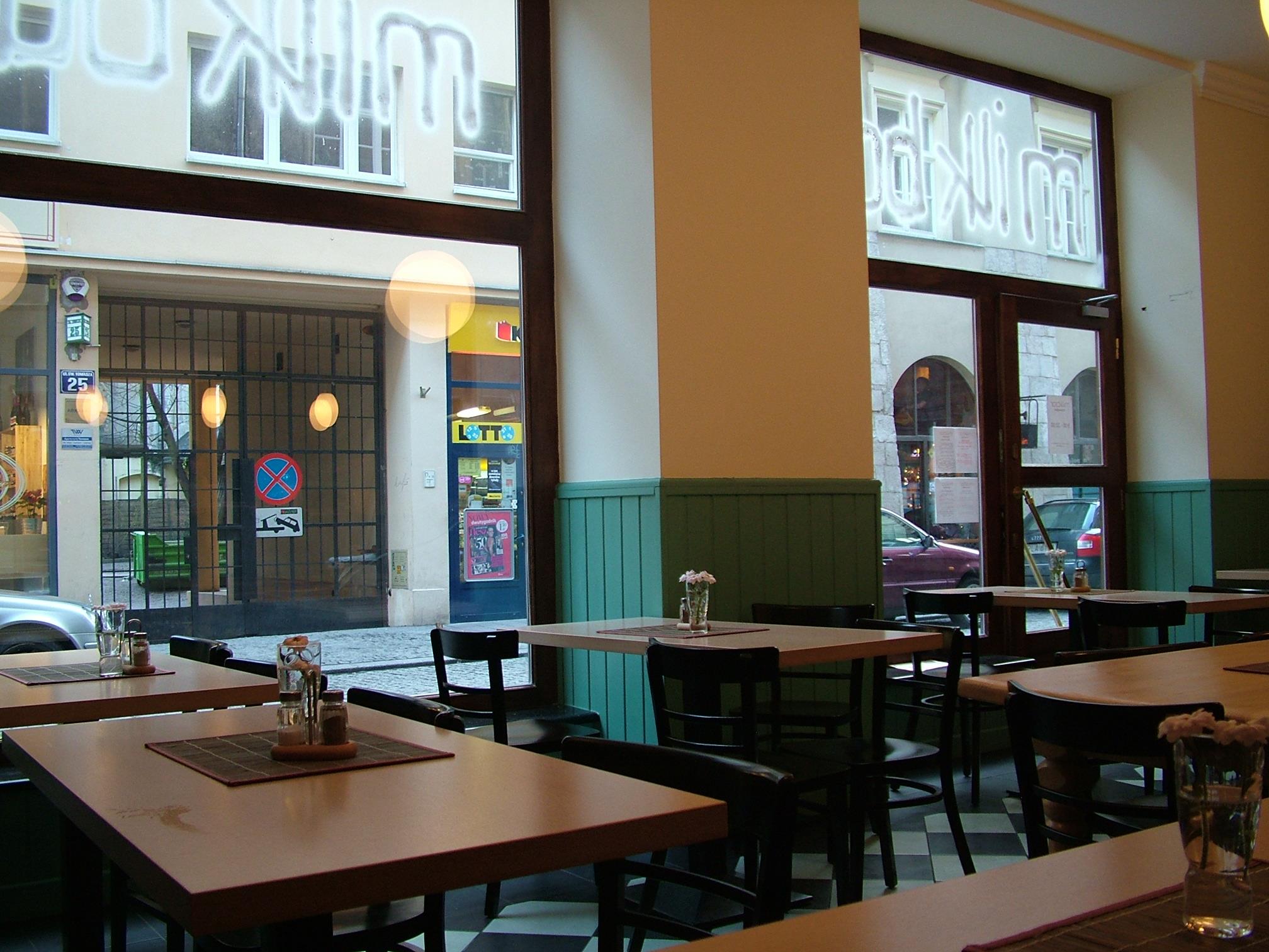 Wnętrze restauracji Milkbar Tomasza